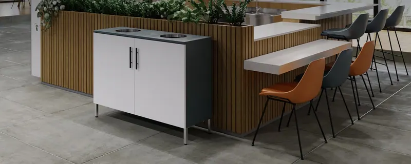 Cafe counter, manufacturer photo
