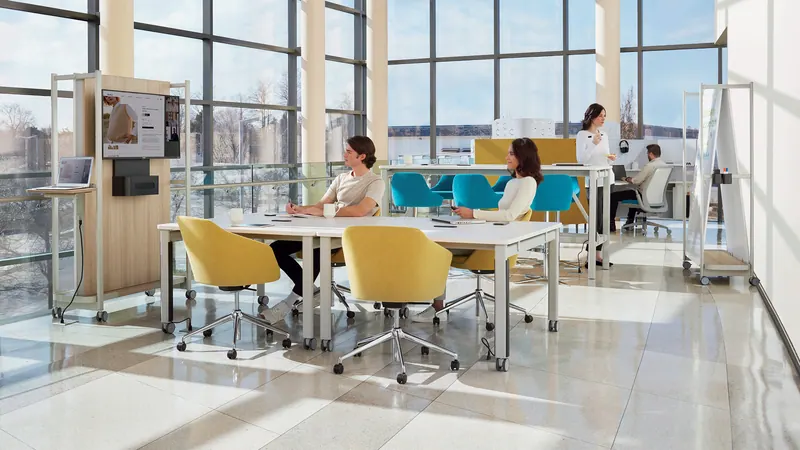 Collaboration area, manufacturer photo