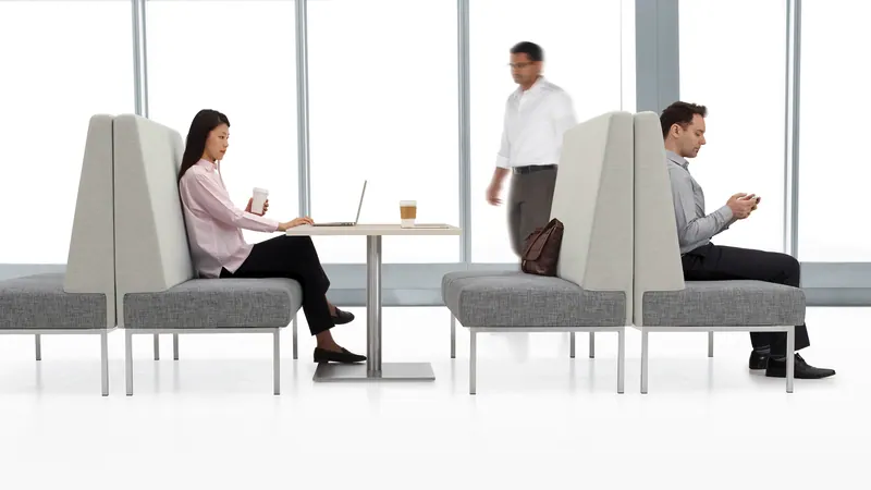 Collaboration booths, manufacturer photo
