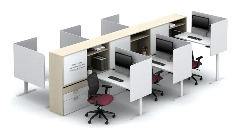 Height-adjustable workstations, manufacturer photo