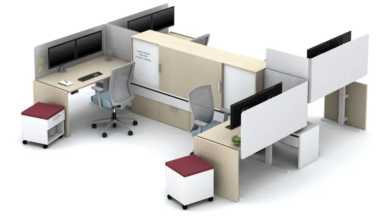 Height-adjustable workstations, manufacturer photo