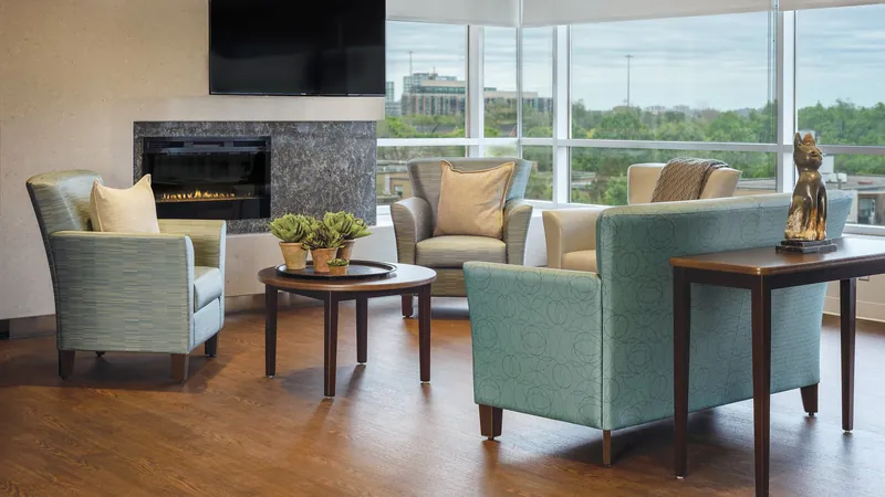 Lobby lounge seating, manufacturer photo
