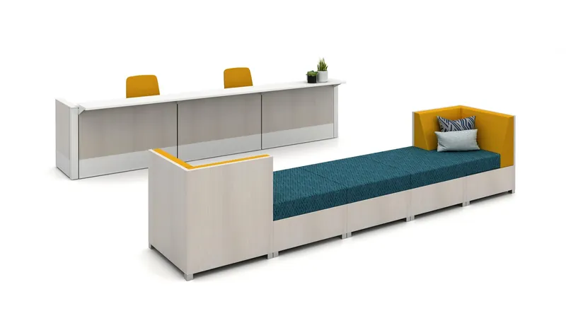 Lounge bench, manufacturer photo