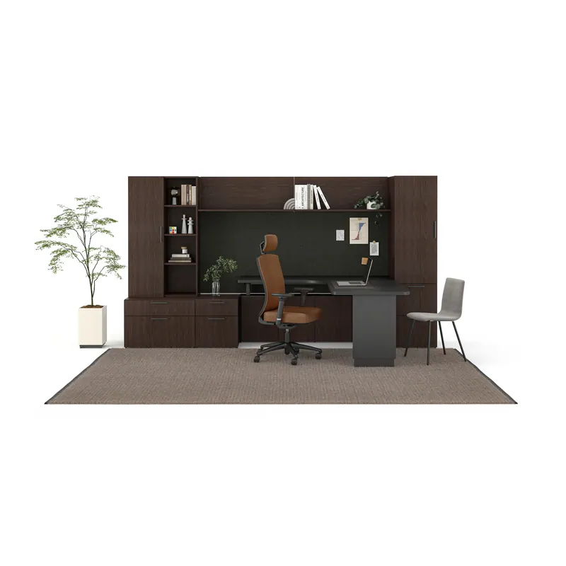 Private office desk, manufacturer photo