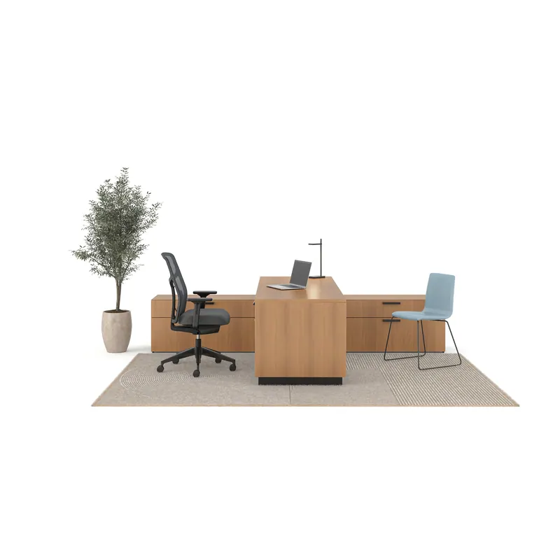 Private office desk, manufacturer photo
