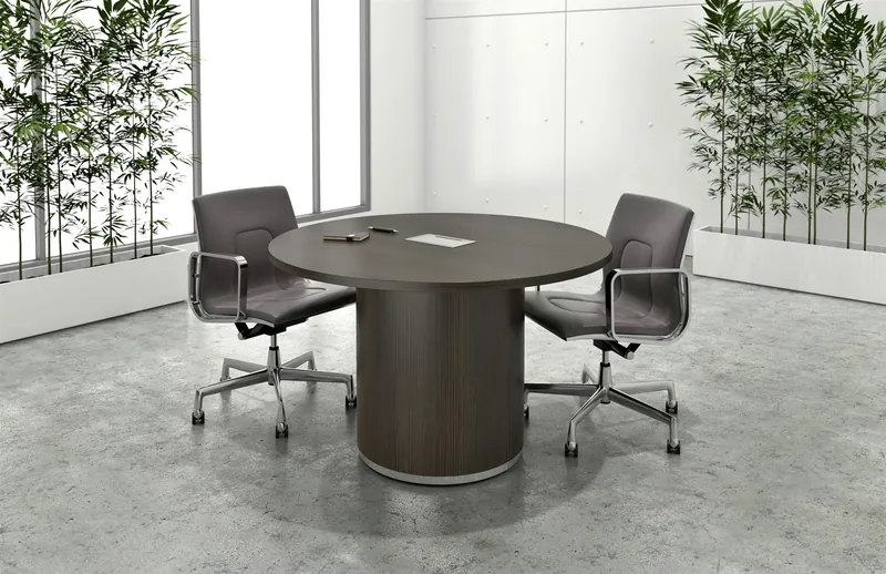Round meeting table, manufacturer photo