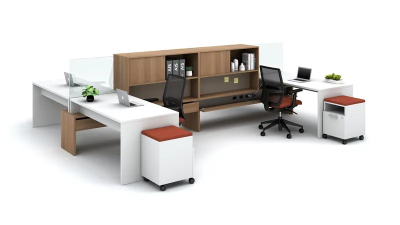 Team workstations, manufacturer photo