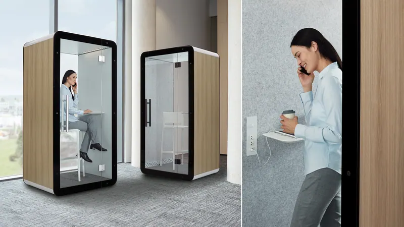Work pods, manufacturer photo